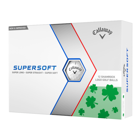 Callaway Supersoft 23 Shamrock Golf Balls