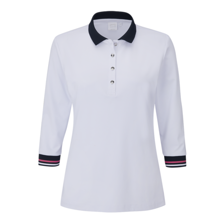 Ping Bridget Ladies 3/4 Sleeve Polo Shirt